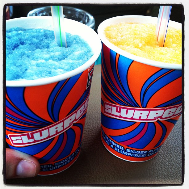 Happy Slurpee Day Everyone! Go Get a free (sugar-free) slurpee!!