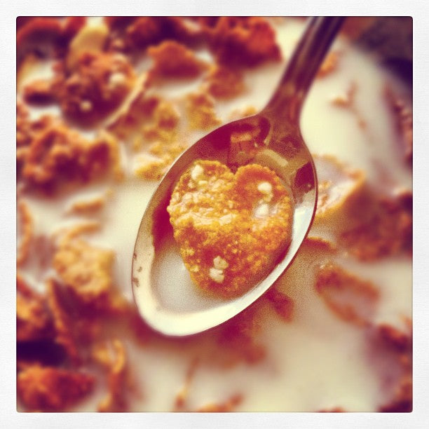 A Heart Shaped Surprise in my Cereal