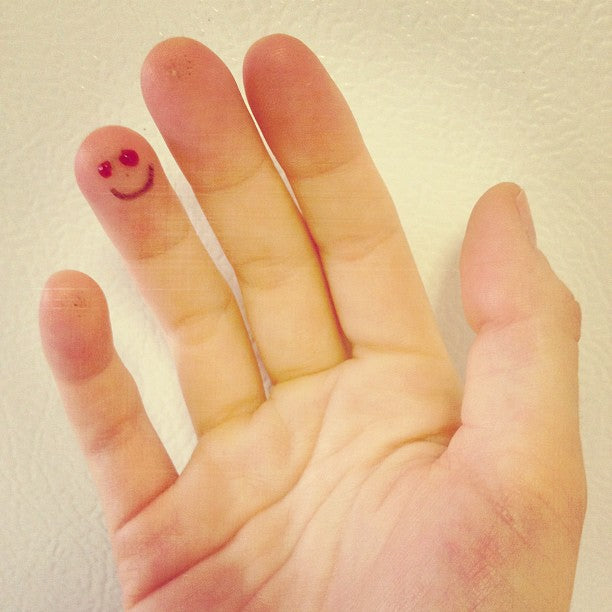 My Smiley Face Finger Poke