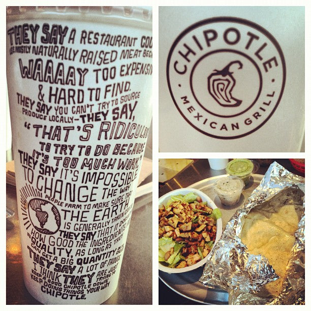 Dinner At Chipotle